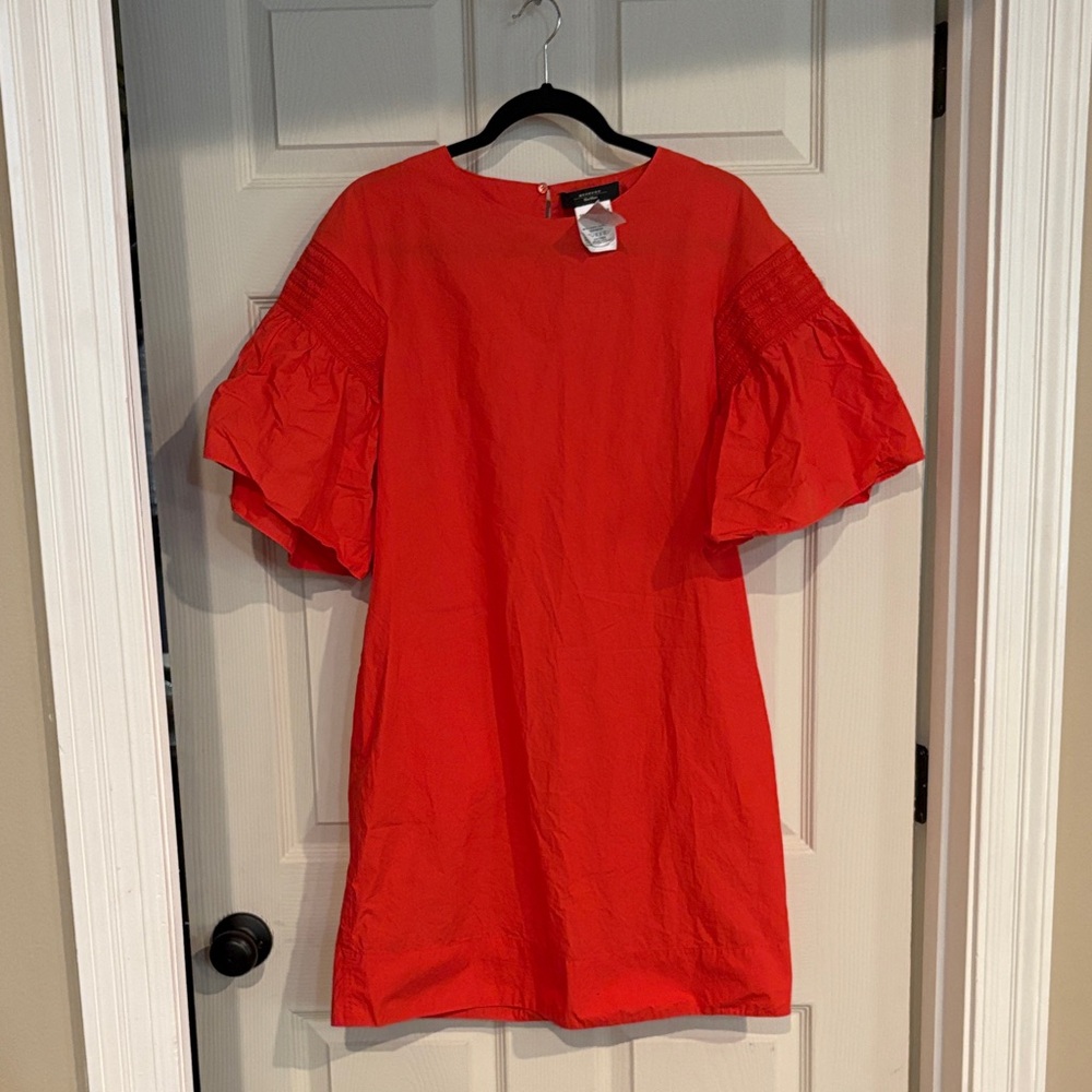 MaxMara Orange Mini Dress - Picture 4 of 6
